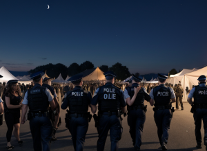 Scandal la Ulm, Germania: Doi bărbați s-au opus poliției din cauza unor sticle goale
