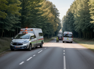 Accident rutier în Germania: Un băiat de 12 ani pe bicicletă electrică, implicat într-o coliziune la Waldbröl