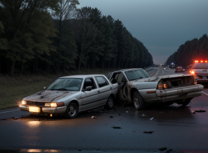 Accident grav în Lentföhrden (Germania): o mașină a ajuns în șanț