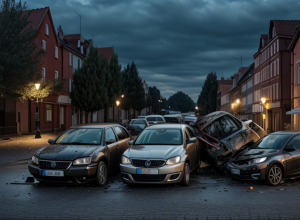 Accident grav în Germania: Şoferul unui Opel a produs pagube de 43.000 € şi a fugit de la locul faptei