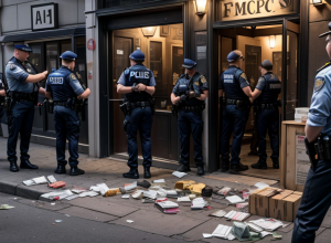 Percheziții masive în barurile din Berlin: Poliția a confiscat 25.000 de euro cash și a descoperit numeroase nereguli