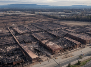 Incendiu major în Germania: Două depozite au ars în Neuwied, pagube de sute de mii de euro