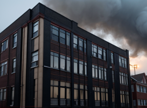 Incendiu Devastator în Oberhausen: Un Apartament Distrus, Chiriașul Rămas Fără Acoperiș