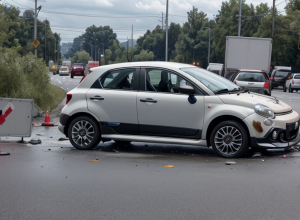 Accident grav în Germania: Șoferița unui Fiat nu a observat o motociclistă în Engden