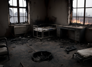 Incendiu mortal la un spital din Hamburg: Trei pacienți au decedat, un bărbat suspectat de incendiere
