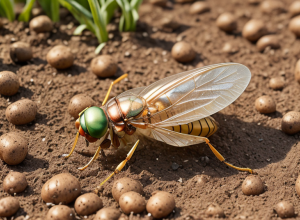 Dăunător periculos: Cicada amenință recolta de cartofi, făcând legumele "cauciucate"
