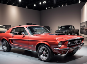 Legendarul Ford Mustang, mașina cu care se evada din RDG prin compartiment secret, expus la Muzeul Zidului Berlinului
