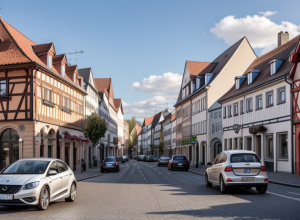 Șofer de Mercedes a fugit după ce a provocat un accident în Heppenheim, Germania