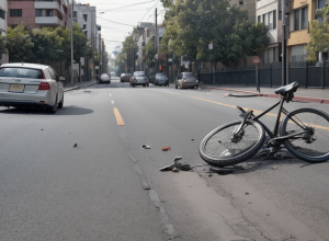 Ciclist (17 ani) grav rănit la Ilmenau după coliziunea cu un pieton: frânele bicicletei au cedat