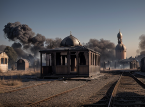 Incendiu în Rendsburg, Germania: Anexe arse lângă o moschee și cale ferată