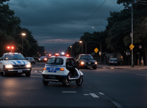 Doi șoferi beți, opriți de poliția germană în Seesen: Unul pe mașină, altul pe trotinetă electrică
