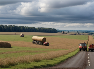 Accident lângă Northeim (Germania): Un utilaj agricol desprins dintr-un tractor a provocat coliziune, o femeie rănită
