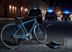 Incident inedit în Germania: o femeie de 85 de ani, beată, a căzut de pe bicicletă, iar fiul ei, venit s-o ia, era și el sub influența alcoolului la volan