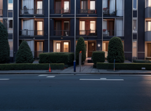 Scandal cu un cuțit pe balcon în Wolfsburg: Un bărbat a fost arestat după o intervenție a poliției