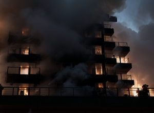 Incendiu în Ludwigshafen: Pompierii au salvat o pisică dintr-un apartament cuprins de flăcări