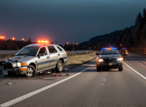 Accident grav cu motociclist în Germania: Un bărbat de 42 de ani, rănit grav pe șoseaua B89