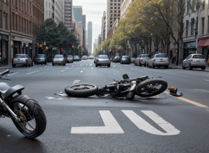 Accident grav cu motociclist în Dortmund: A căzut în timpul unei depășiri