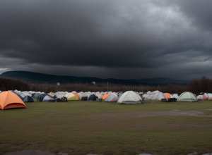 Rock am Ring, sub semnul ploii și frigului: Doar 8 grade la festivalul din Germania