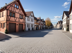 Șofer Necunoscut a Lovit un Ghiveci Masiv și a Fugit în Völklingen, Germania