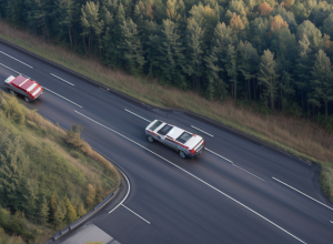 Accident în Germania: Un BMW s-a ciocnit cu un autobuz în Forbach, şoferul rănit