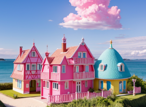 Pe insula Rügen din Germania s-a deschis o Casă Barbie reală: un paradis roz pentru vacanţa de vară