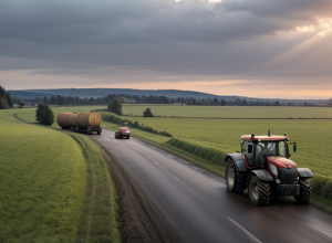 Motociclist adolescent, rănit grav într-un accident cu un tractor în Germania