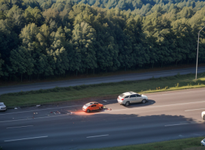 Accident rutier în Germania: Motociclist a intrat în coliziune cu un autoturism staționat pe drumul B111 la Zinnowitz