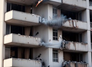 Incendiu la un balcon din Sinsheim: Pagube de 10.000 de euro