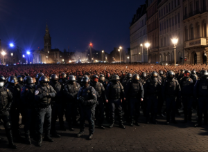 Serbia: Proteste masive la Belgrad au degenerat în ciocniri violente, mai mulți răniți