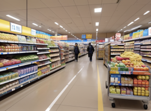 Hoț prins după ce a lovit un angajat al unui supermarket din Weimar, Germania, în timpul unei tentative de furt