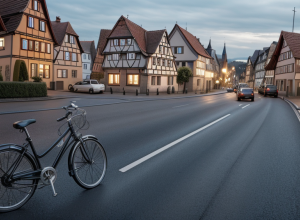 Şofer necunoscut a doborât un biciclist de 14 ani şi a fugit de la locul accidentului în Germania