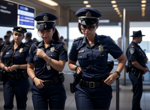 Georgian arestat pe aeroportul din Hamburg sub un mandat pentru furt