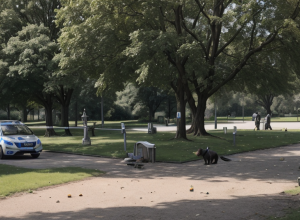 O femeie din Duisburg, Germania, a dus o "grenadă" găsită în parc la poliție – s-a dovedit a fi o replică