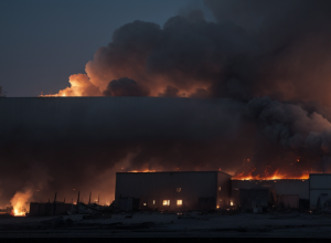 Incendiu devastator la o fabrică de paste din Germania: peste 200.000 de ouă au ars