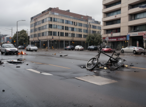 Accident grav în Berlin: Șoferița a lovit un biciclist de 80 de ani, bărbatul este spitalizat