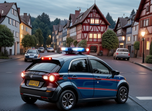 Un bărbat beat pe scuter electric pentru persoane cu dizabilități a fugit de poliție în Germania