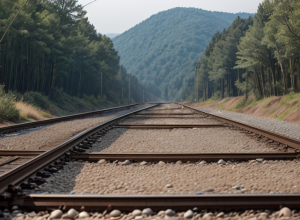 Copii prinși jucându-se cu obiecte pe șinele de tren în Germania: trenul a lovit pietre și o umbrelă