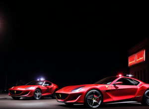 Poliția din Dortmund a confiscat un Ferrari și un Mercedes după o presupusă cursă ilegală