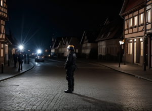 Bărbat din Detmold a atacat și strangulat un polițist în timpul unui control