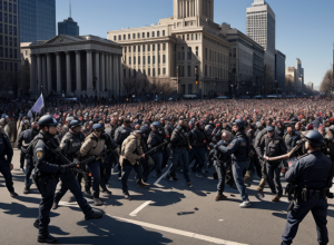 Guvernatorul Californiei îl compară pe Trump cu un dictator pe fondul protestelor: "Nimeni nu este în siguranță"