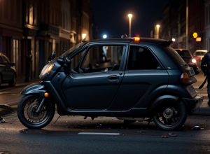 Șoferă beată de 39 de ani a provocat un accident grav în Güstrow, Germania, intrând pe contrasens și lovind un moped