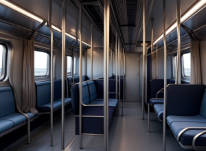 Pasager și-a montat hamac într-un tren ICE în Germania și a opus rezistență poliției în Uelzen