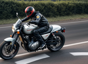 Motociclist pe Harley-Davidson, prins în Germania cu permis fals și viteză excesivă