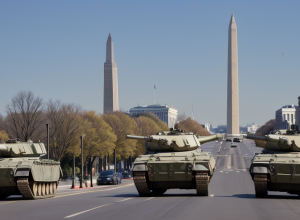 Tancuri pe străzile Washingtonului: Armata SUA pregătește o paradă militară de 45 de milioane de dolari