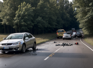 Accident frontal grav în Germania: un mort și doi răniți pe drumul B388