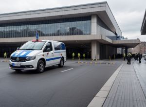 Doi bărbați au opus rezistență și au atacat polițiștii la gara principală din Ulm