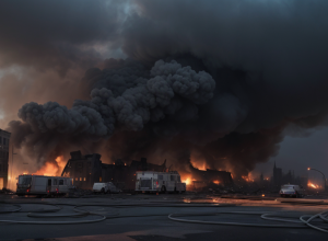 Incendiu de proporții în Villingen-Schwenningen: Pagube de milioane de euro și răniți