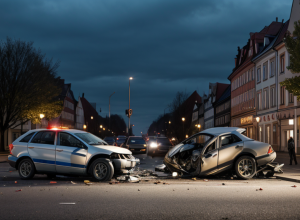 Accident grav la Bochum, Germania: Un motociclist de 73 de ani, rănit serios