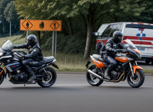 Motociclist prins cu 168 km/h într-o zonă cu limită de 50 km/h în Germania: risc&#x103; amend&#x103; mare &#x219;i suspendarea permisului