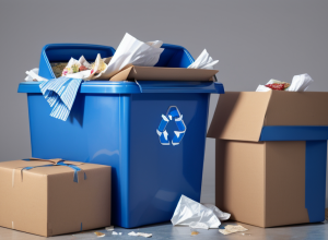 Colectare selectivă: Ce deșeuri de hârtie și carton punem (și ce nu) în pubela albastră?